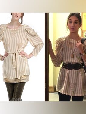 Foley & Corinna Draped Lion Head Tunic, PLL